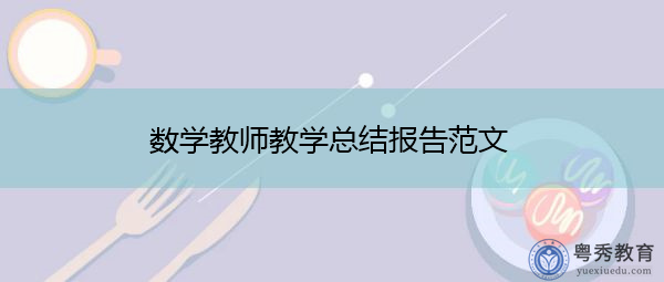 数学教师教学总结报告范文 数学教师教学总结报告范文