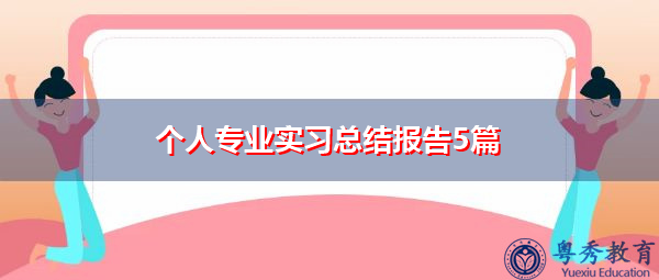 个人专业实习总结报告5篇