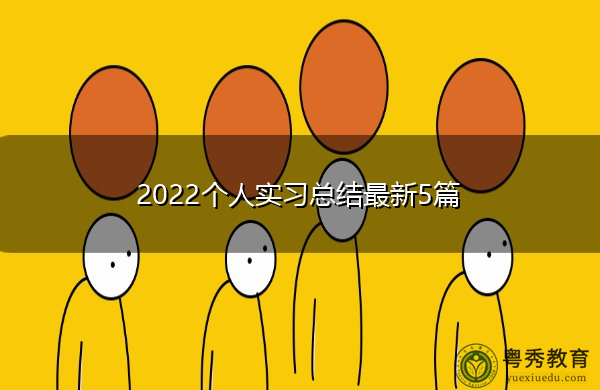 2022个人实习总结最新5篇