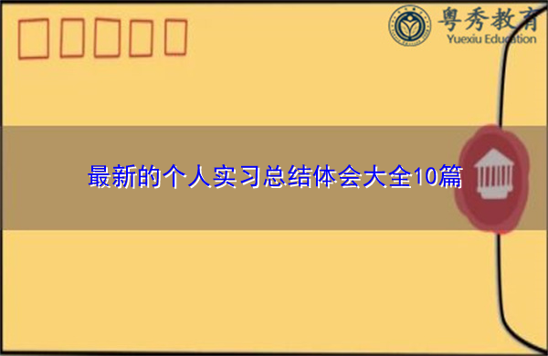 最新的个人实习总结体会大全10篇 最新的个人实习总结体会大全10篇