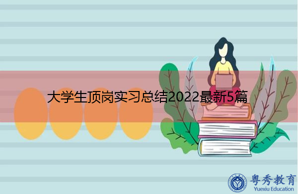 大学生顶岗实习总结2022最新5篇 大学生顶岗实习总结2022最新5篇