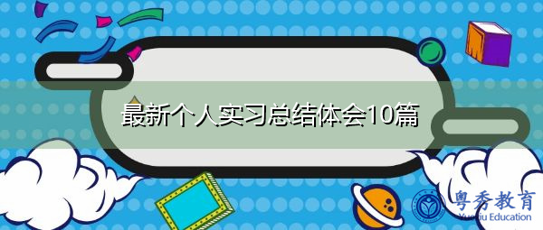 最新个人实习总结体会10篇 最新个人实习总结体会10篇
