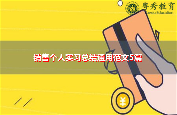 销售个人实习总结通用范文5篇 销售个人实习总结通用范文5篇