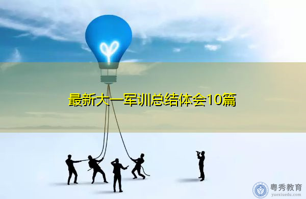 最新大一军训总结体会10篇