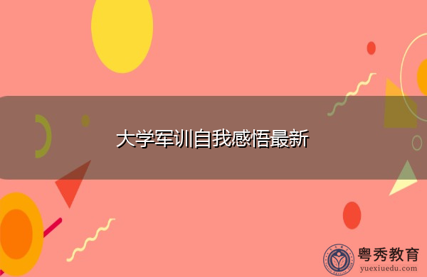 大学军训自我感悟最新
