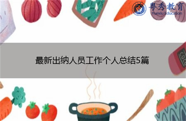 最新出纳人员工作个人总结5篇 最新出纳人员工作个人总结5篇