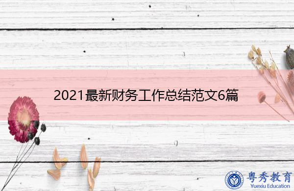 2021最新财务工作总结范文6篇 2021最新财务工作总结范文6篇