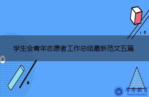 学生会青年志愿者工作总结最新范文五篇