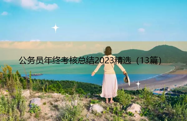 公务员年终考核总结2023精选（13篇）