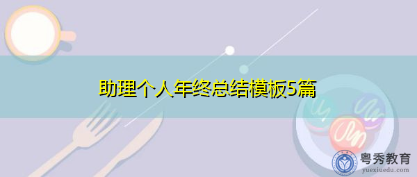 助理个人年终总结模板5篇 助理个人年终总结模板5篇