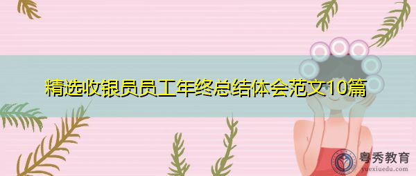 精选收银员员工年终总结体会范文10篇