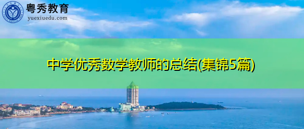 中学优秀数学教师的总结(集锦5篇) 中学优秀数学教师的总结(集锦5篇)