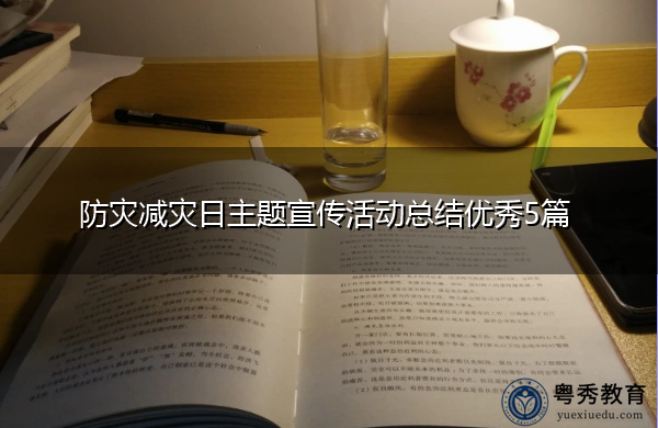 防灾减灾日主题宣传活动总结优秀5篇