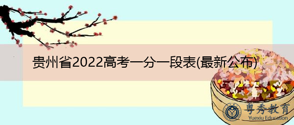 贵州省2022高考一分一段表(最新公布) 贵州省2022高考一分一段表(最新公布)