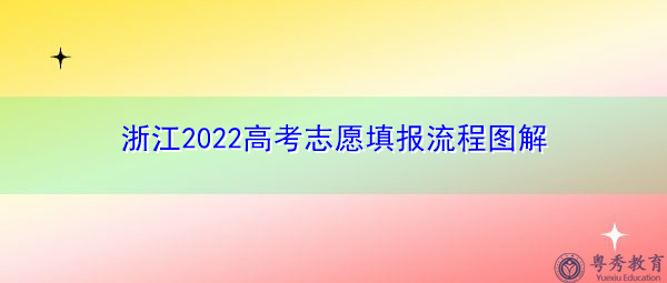 浙江2022高考志愿填报流程图解