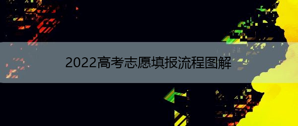 2022高考志愿填报流程图解