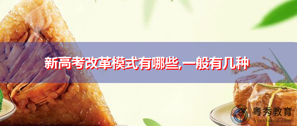 新高考改革模式有哪些,一般有几种