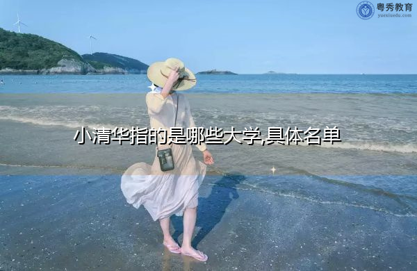 小清华指的是哪些大学,具体名单