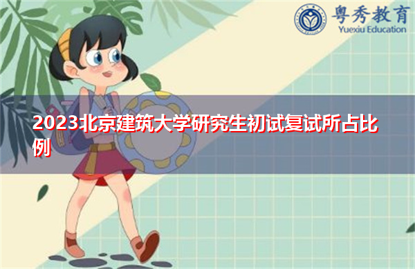 2023北京建筑大学研究生初试复试所占比例