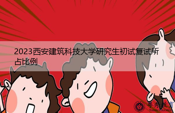 2023西安建筑科技大学研究生初试复试所占比例