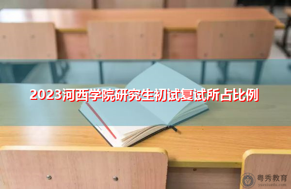 2023河西学院研究生初试复试所占比例