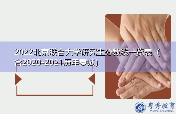2022北京联合大学研究生分数线一览表（含2020-2021历年复试）