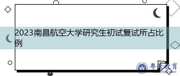 2023南昌航空大学研究生初试复试所占比例