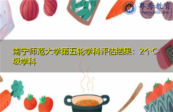 南宁师范大学第五轮学科评估结果:2个C-级学科 南宁师范大学第五轮学科评估结果:2个C-级学科