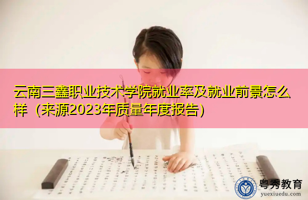云南三鑫职业技术学院就业率及就业前景怎么样（来源2023年质量年度报告）
