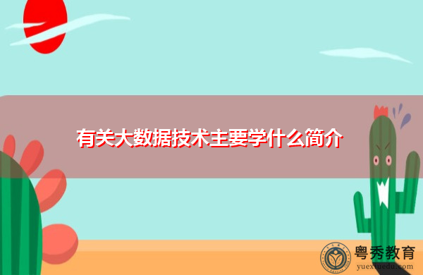 有关大数据技术主要学什么简介 有关大数据技术主要学什么简介