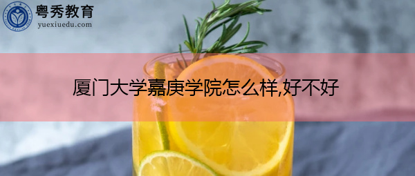 厦门大学嘉庚学院怎么样,好不好 厦门大学嘉庚学院怎么样,好不好