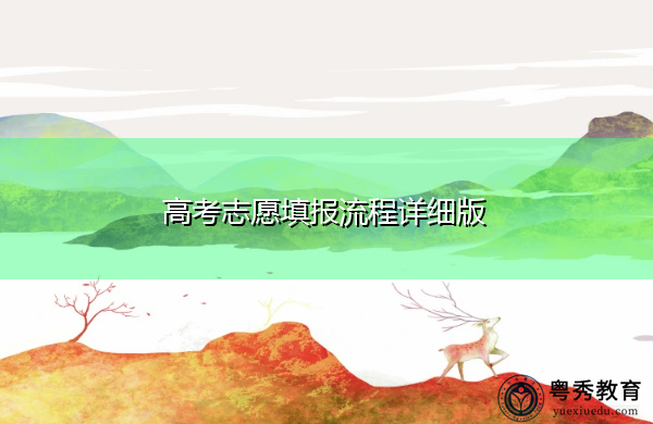 高考志愿填报流程详细版