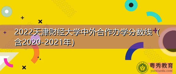 2022天津财经大学中外合作办学分数线(含2020-2021年) 2022天津财经大学中外合作办学分数线(含2020-2021年)