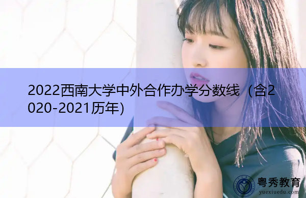 2022西南大学中外合作办学分数线（含2020-2021历年）