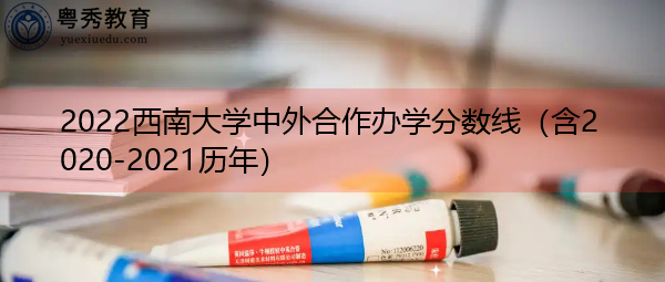 2022西南大学中外合作办学分数线（含2020-2021历年）