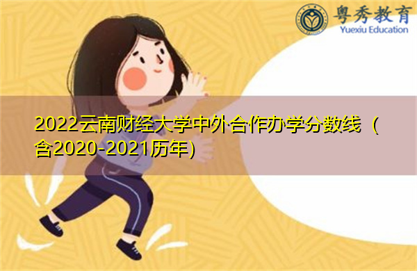 2022云南财经大学中外合作办学分数线（含2020-2021历年）