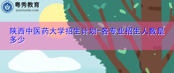 陕西中医药大学招生计划-各专业招生人数是多少 陕西中医药大学招生计划-各专业招生人数是多少