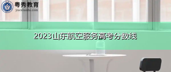 2023山东航空服务高考分数线