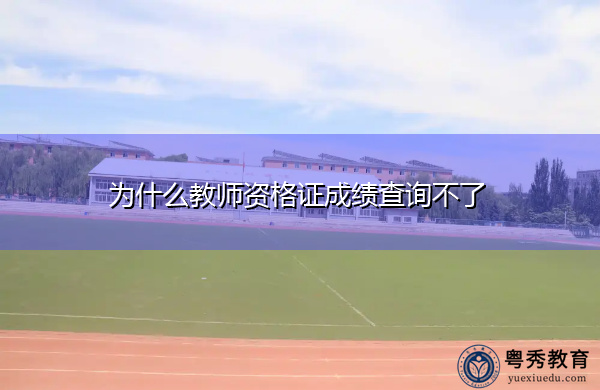 为什么教师资格证成绩查询不了 为什么教师资格证成绩查询不了