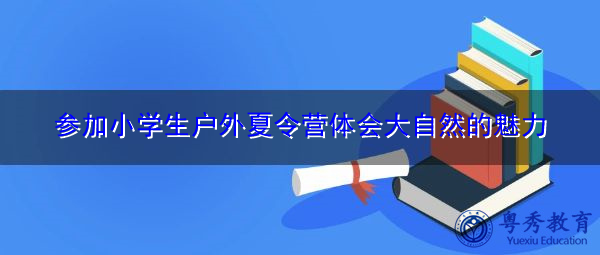 参加小学生户外夏令营体会大自然的魅力