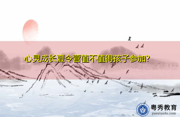 心灵成长夏令营值不值得孩子参加？