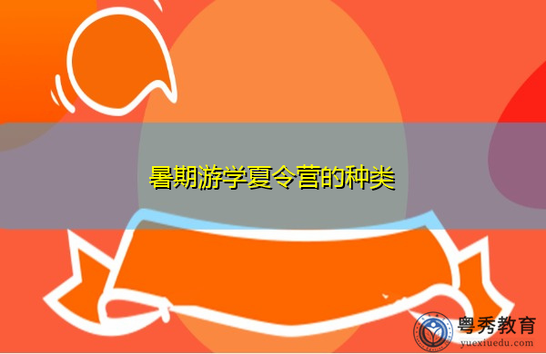 暑期游学夏令营的种类 暑期游学夏令营的种类