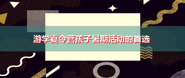 游学夏令营孩子暑期活动的首选 游学夏令营孩子暑期活动的首选