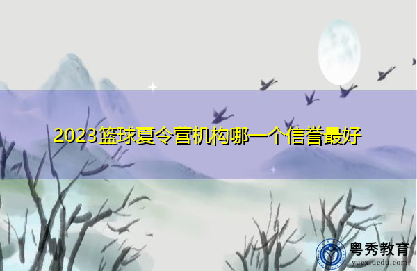 2023篮球夏令营机构哪一个信誉最好 2023篮球夏令营机构哪一个信誉最好