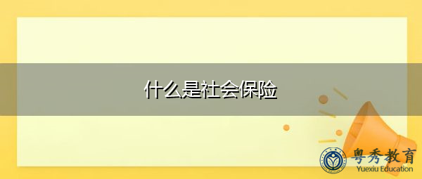 什么是社会保险 什么是社会保险
