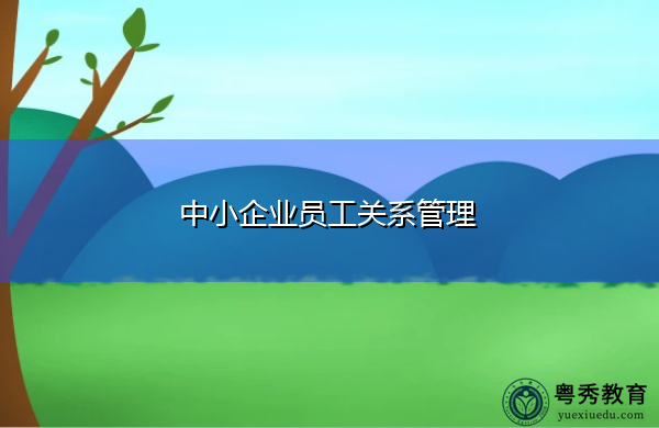 中小企业员工关系管理 中小企业员工关系管理