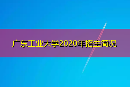 广东工业大学2021年招生简况
