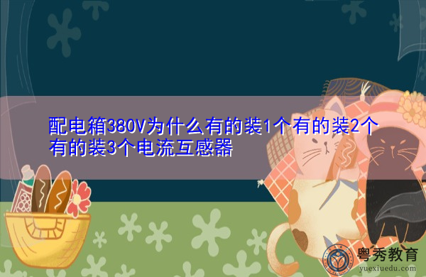 配电箱380V为什么有的装1个有的装2个有的装3个电流互感器