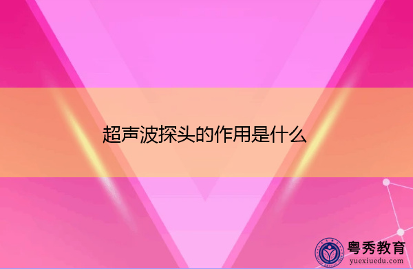 超声波探头的作用是什么 超声波探头的作用是什么