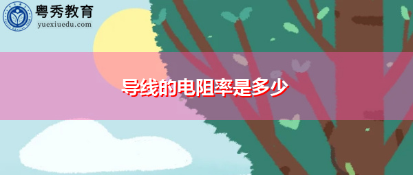 导线的电阻率是多少 导线的电阻率是多少